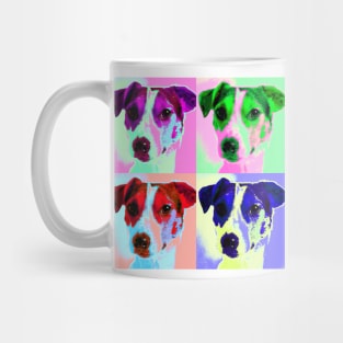 Jack Russell Terrier Pop Art Design Mug